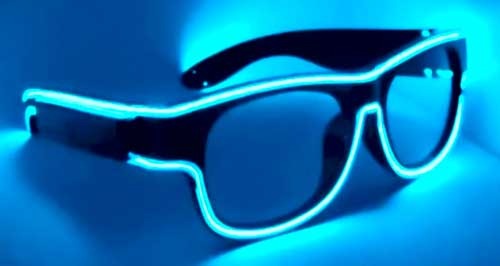 LED sunglasses party event
