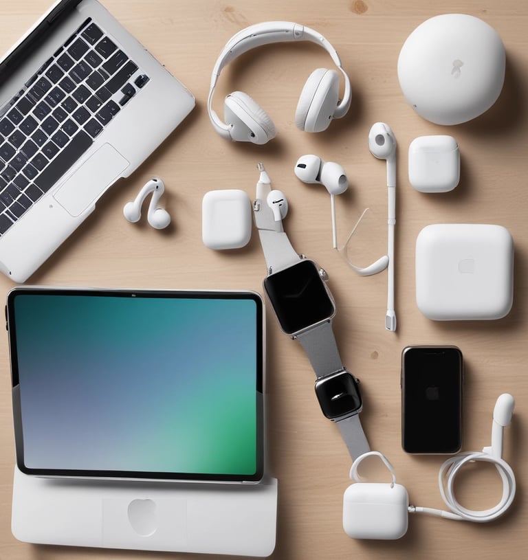 a silver apple laptop sitting on top of a table