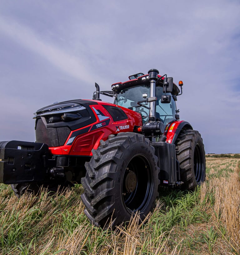 Tractor Traxor para trabajo agrícola en NOA