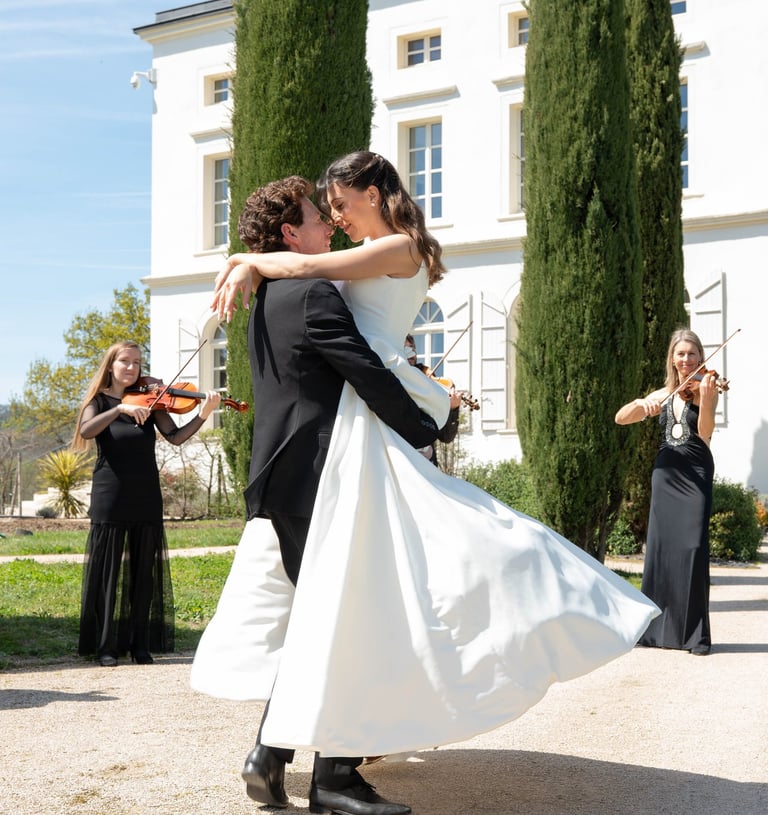 shooting mariage Château de Longpré Ariège
