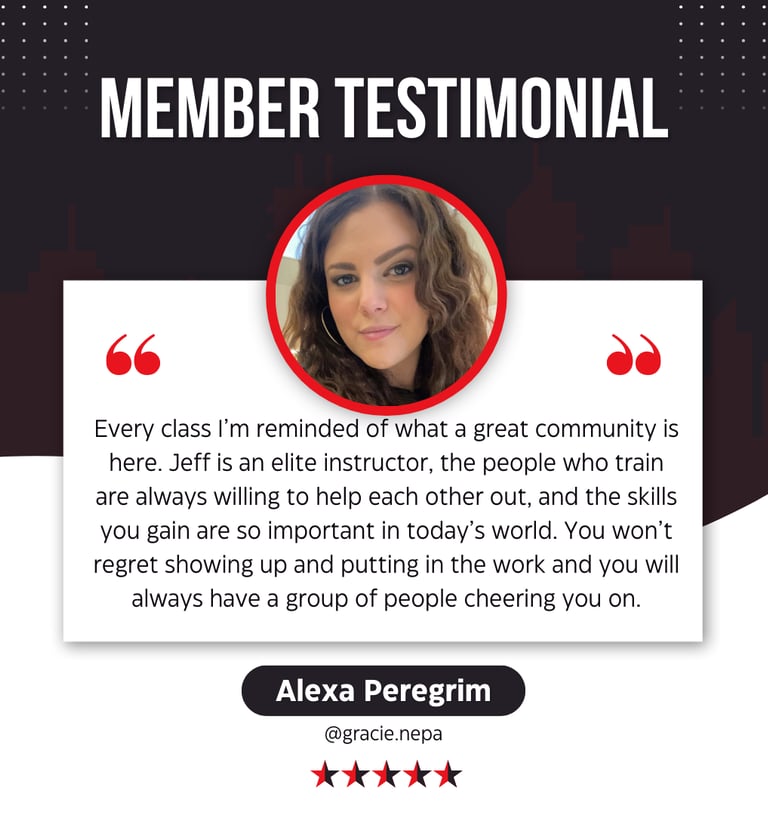 Read real reviews from real clients about Gracie NEPA Brazilian JIu-jitsu 