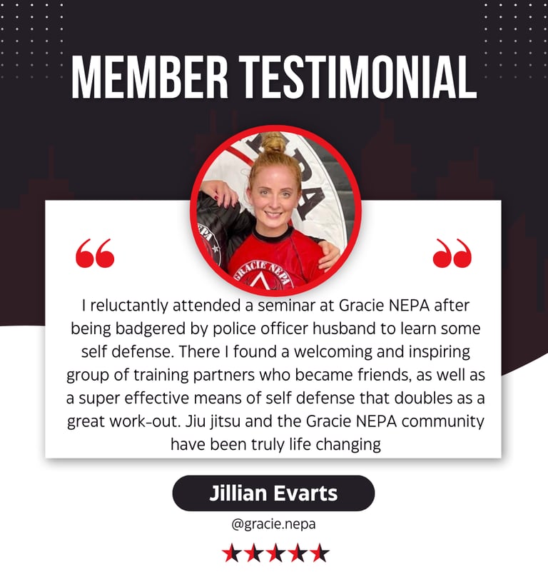 Read real reviews from real clients about Gracie NEPA, its people, and its programs. 