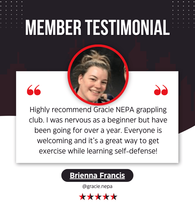 Read real reviews from real clients about Gracie NEPA Brazilian JIu-jitsu 