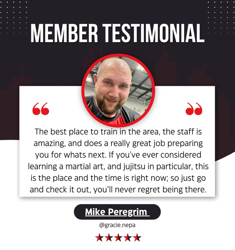 Read real reviews from real clients about Gracie NEPA, its people, and its programs. 