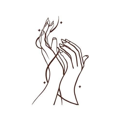a hand holding a pair of hands with a pair of hands