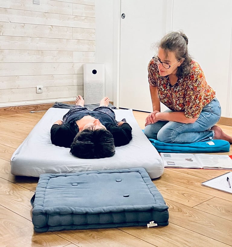 Une seance en libération de Mémoire anciennes Methode LIMEA