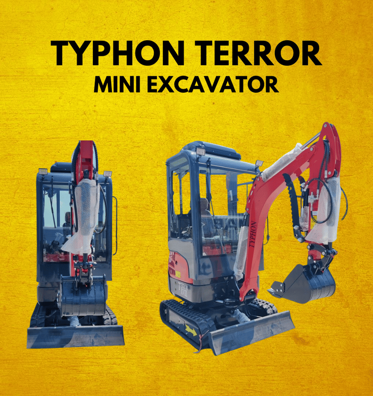 2 ton mini-excavator