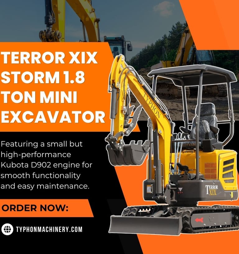 2 ton mini-excavator