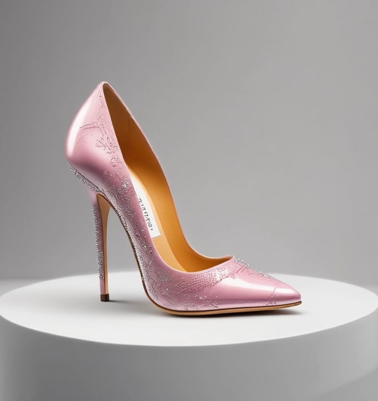 A neatly arranged collection of fashion accessories, including a beige handbag with a metallic clasp and tassel, a small plush teddy bear with a burgundy ribbon, and a pair of black-framed eyeglasses. The items rest on a textured background with floral patterns and typography. Several pieces of jewelry, such as rings, earrings, and a black bracelet, are placed on a magazine with a glossy page featuring more accessories.