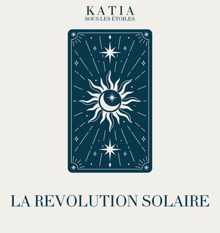 Consultation astrologique révolution solaire – étude des tendances et opportunités de l'année à veni