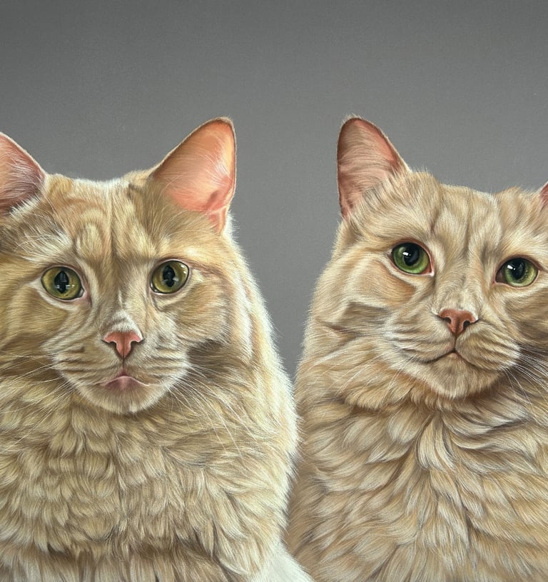Realistisch dierenportret laten maken