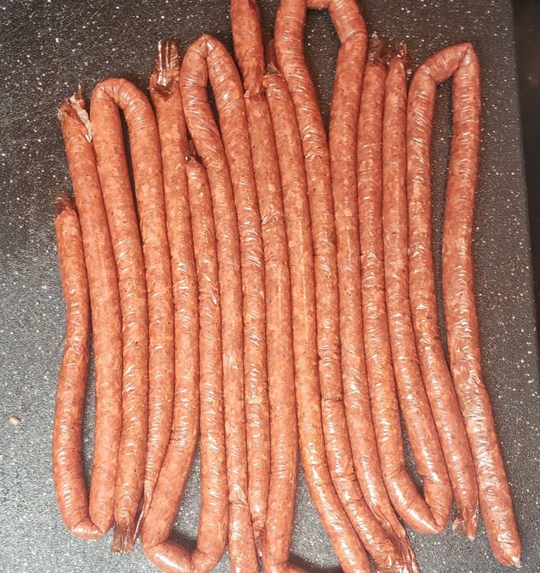 Smoked beef sticks