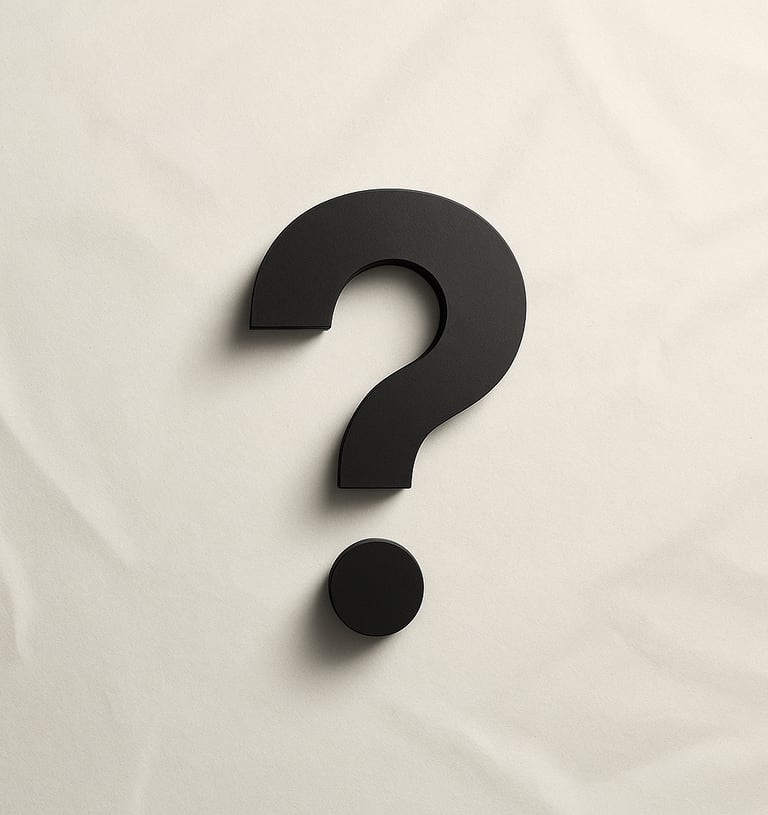 a question mark for ideas