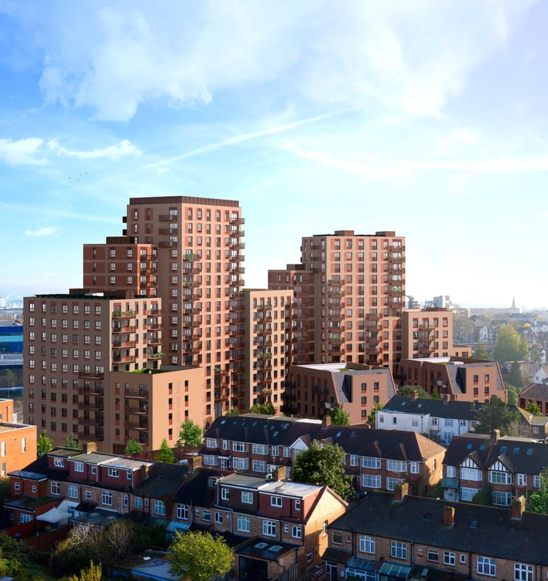 Royal Gateway 328 Horn Lane London W3 new build residential apartments for sale