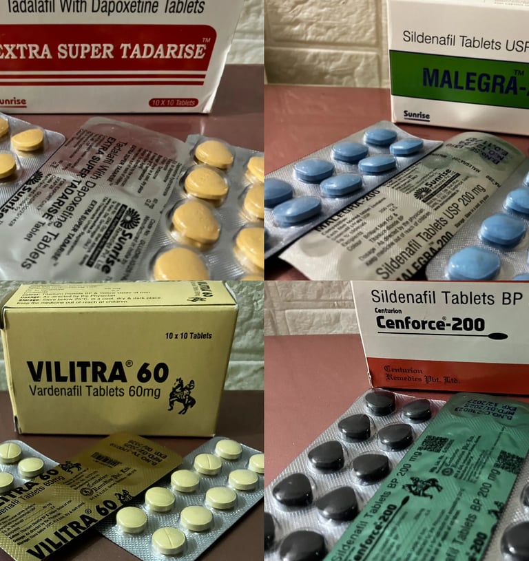 Cenforce 200 センフォース200 Malegra 200 マレグラ200 Vilitra 60 ビリトラ60 extra super Tadarise エキストラスーパータダライズ ed