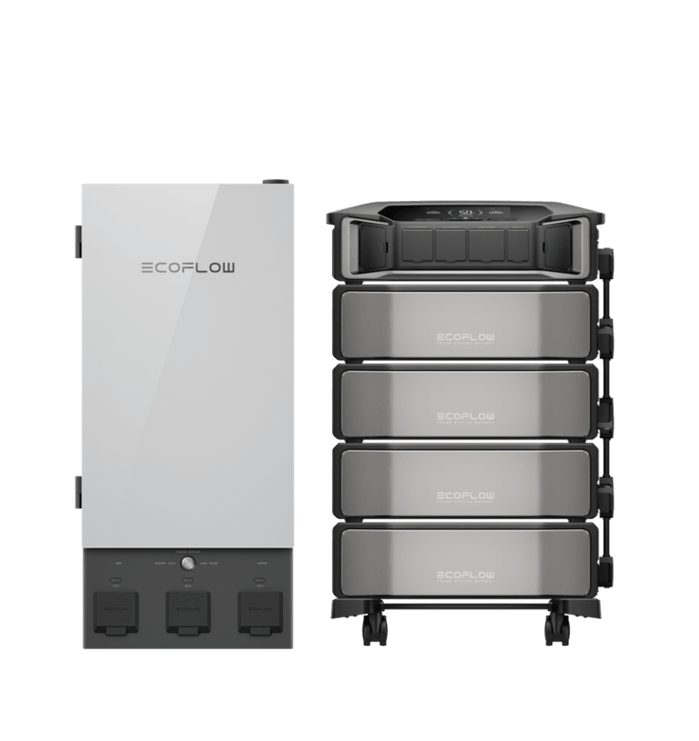 Eco Flow Smart panel 2 with battery packs and inverter