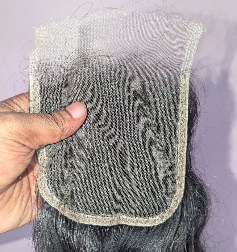 Tanori Hair HD lace closure and frontal made with ultra-thin transparent Swiss lace for a natural in