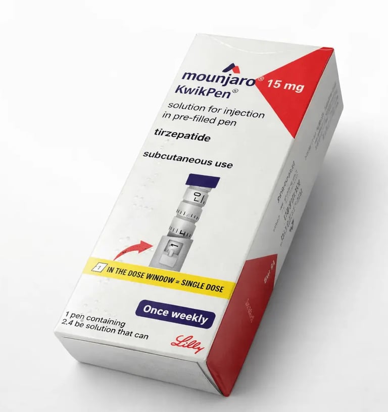  Buy Mounjaro 15mg tirzepatide kwikpen online — international shipping