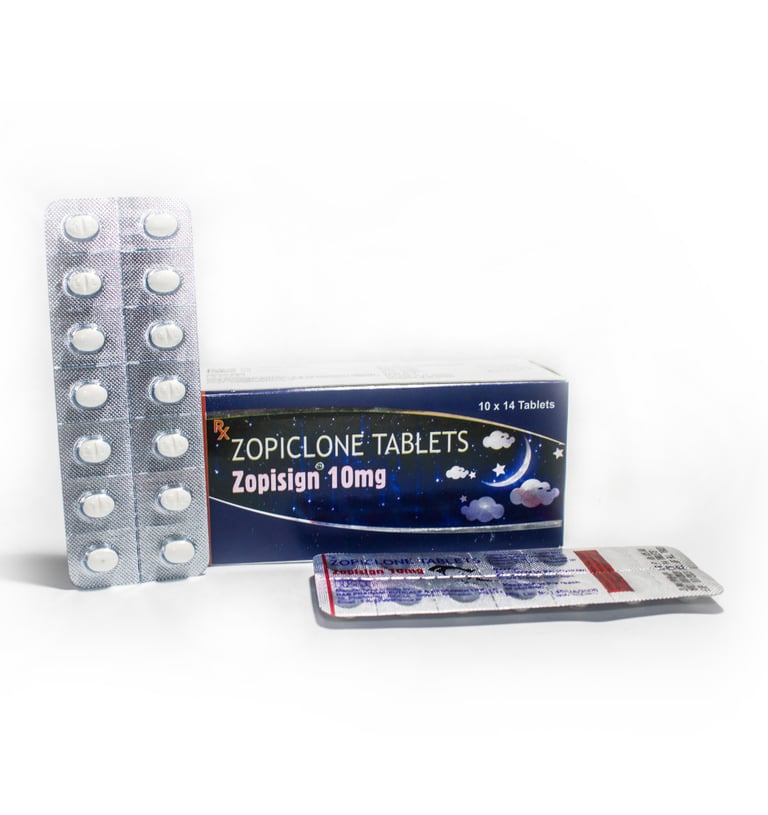  Buy Zopisign 10mg Zopiclone tablets online — AM Pharma