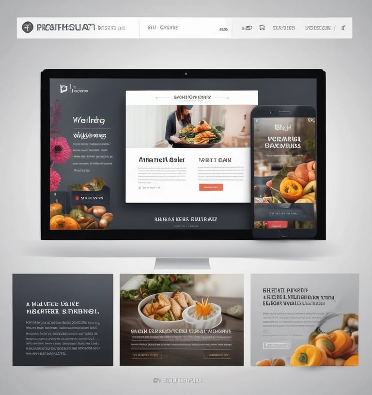 Capture d'écran d'un ordinateur portable affichant une page web contenant un livre de recettes