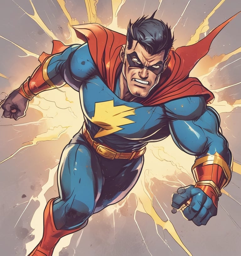 stand here to activate your super pwerssign