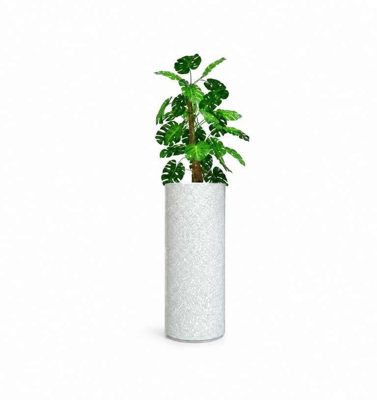 Maceta Columna Alta