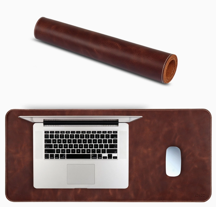 Personalized Leather Desk Mat