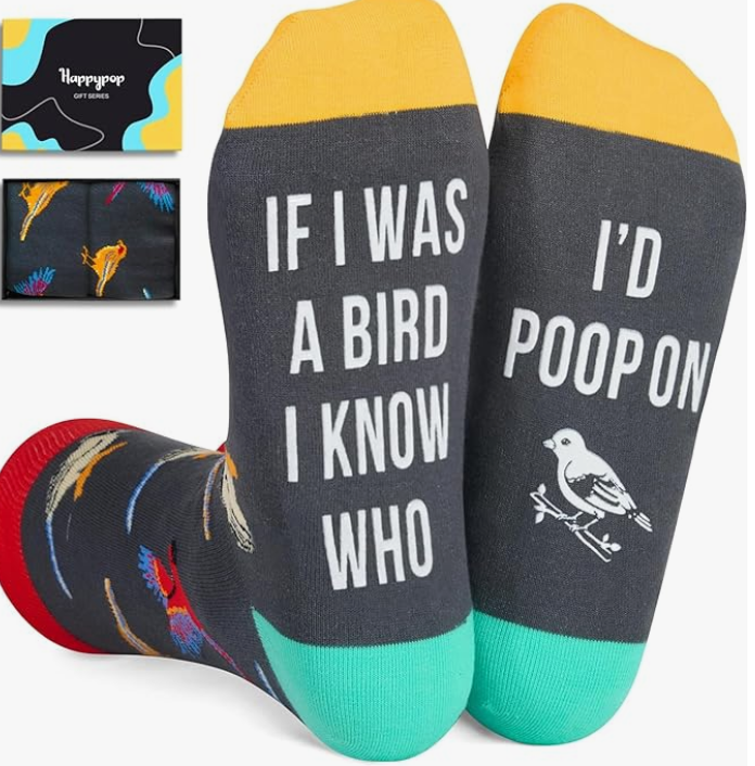 Bird lover's socks