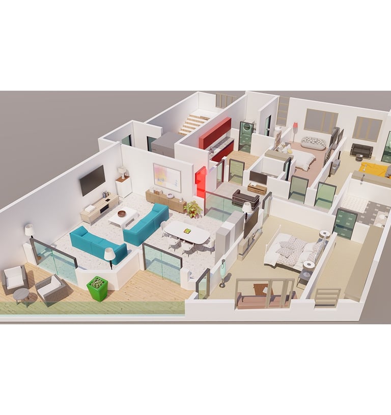 appartement en vente Point E , dakar type F4