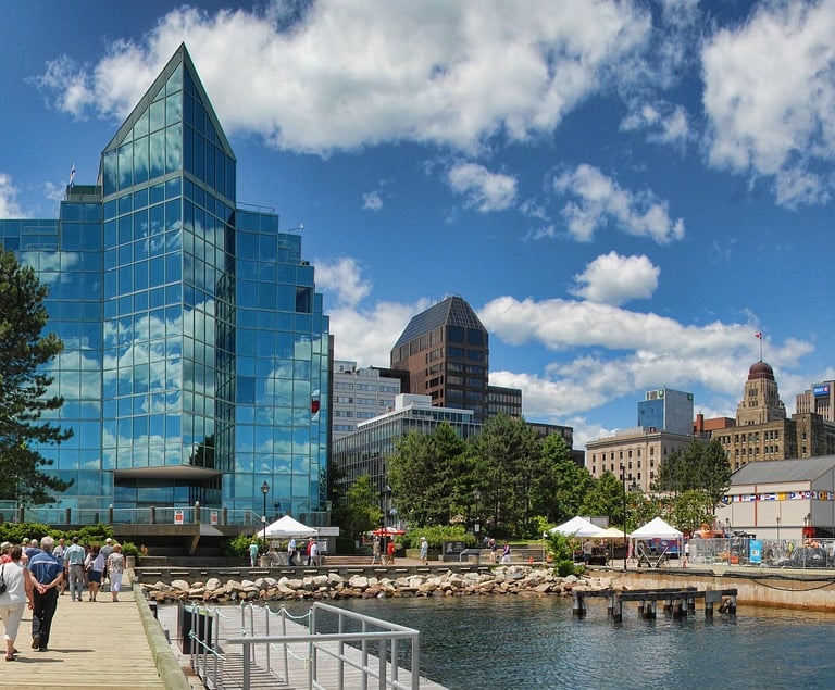 Halifax, Neuschottland, Uferpromenade