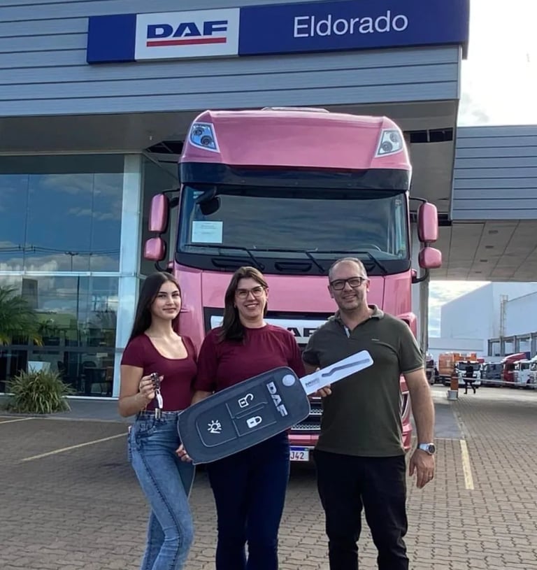 Representantes da DAC Transportes.