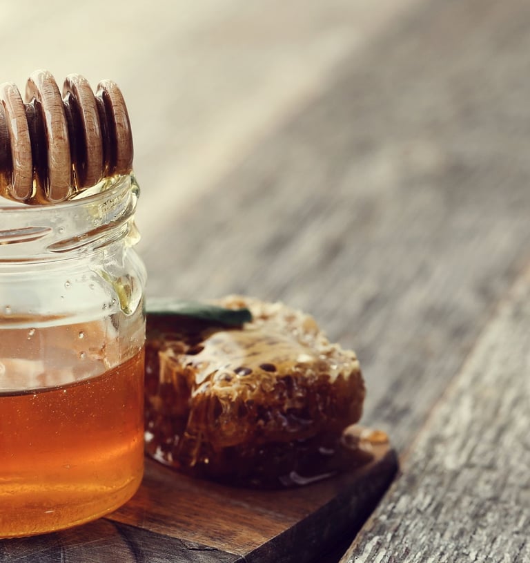 flavour. a jar of honeycomb honeycomb honeycomb honeycomb honeycombs -  click shop button bottom 