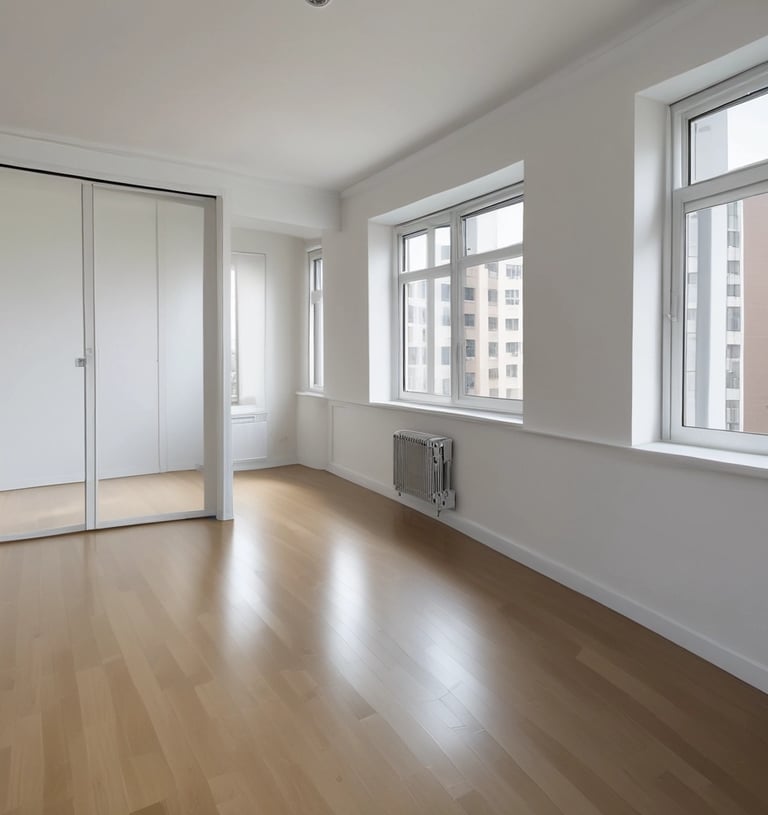 Small local store with an electronic security system installed near the door