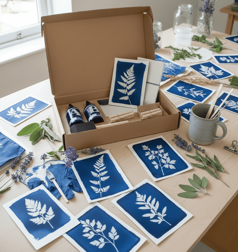 Venta kit de revelado cianotipia