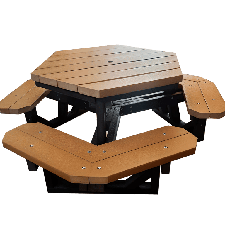 Mesa picnic madera premium