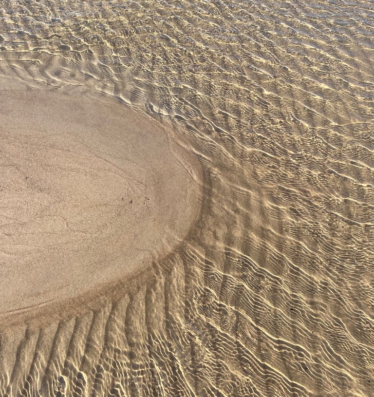 Estonia - effets eau et sable