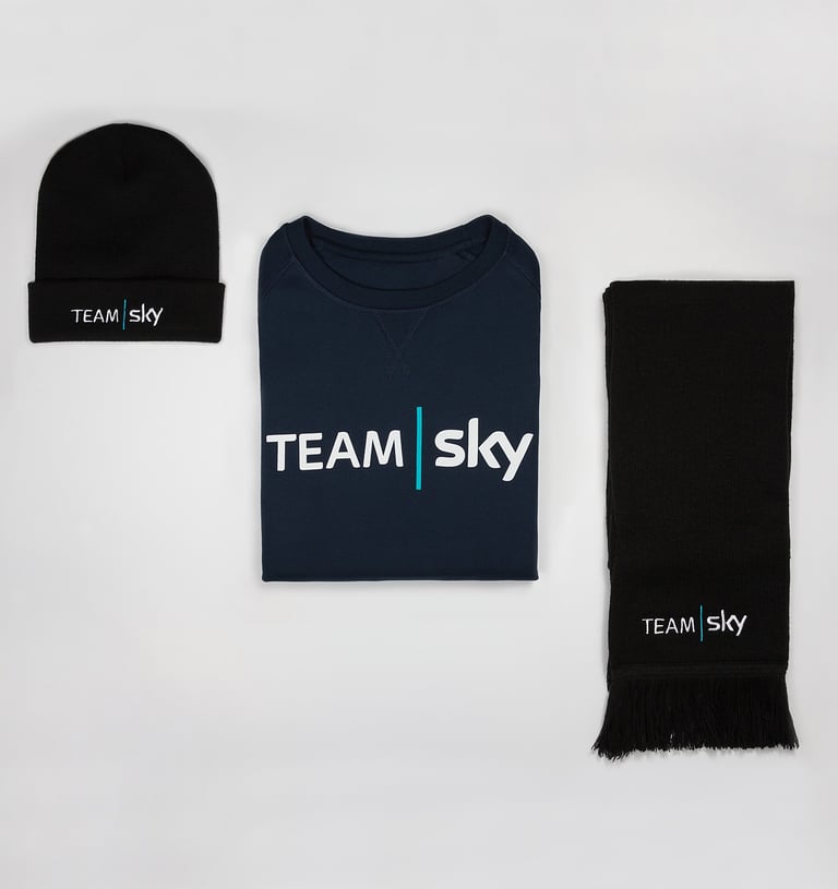 Team Sky - Hat Jersey Scarf