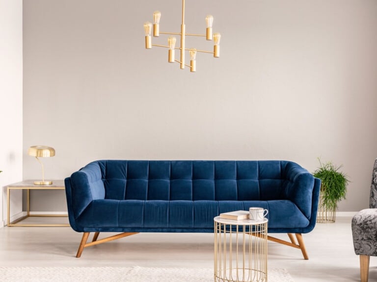 luxury designer sofa for hall