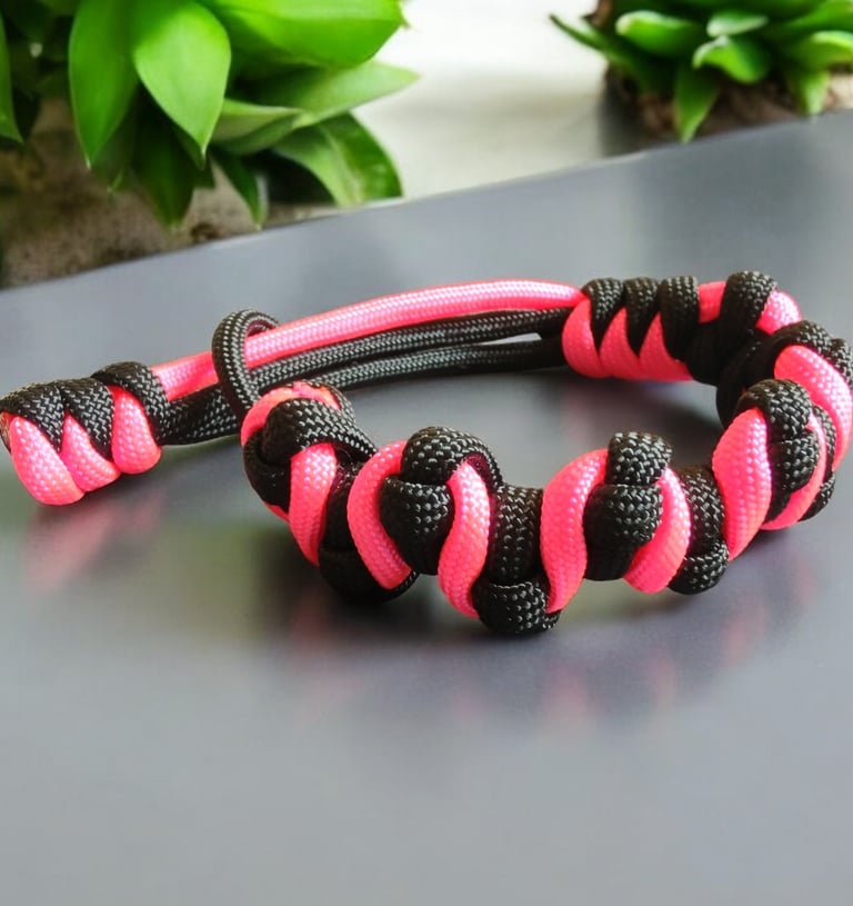 Pulsera hecha de paracord