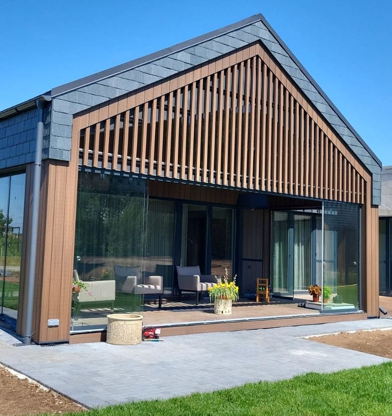 SIP panel house exterior