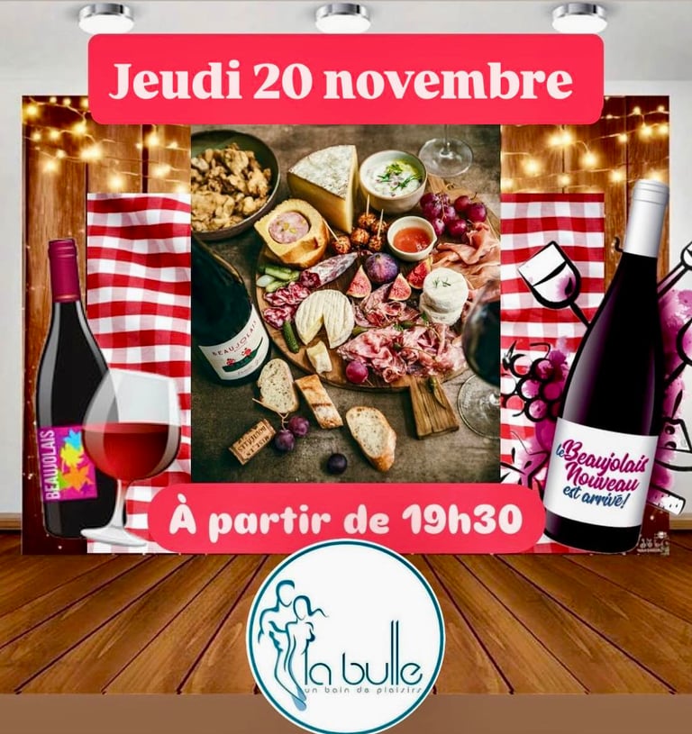 La Bulle Sauna Soirée Beaujolais nouveau