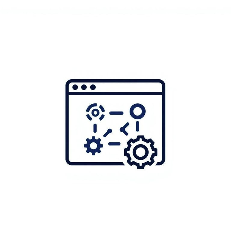 Simbol za integrisano vođenje web sistema i digitalni marketing