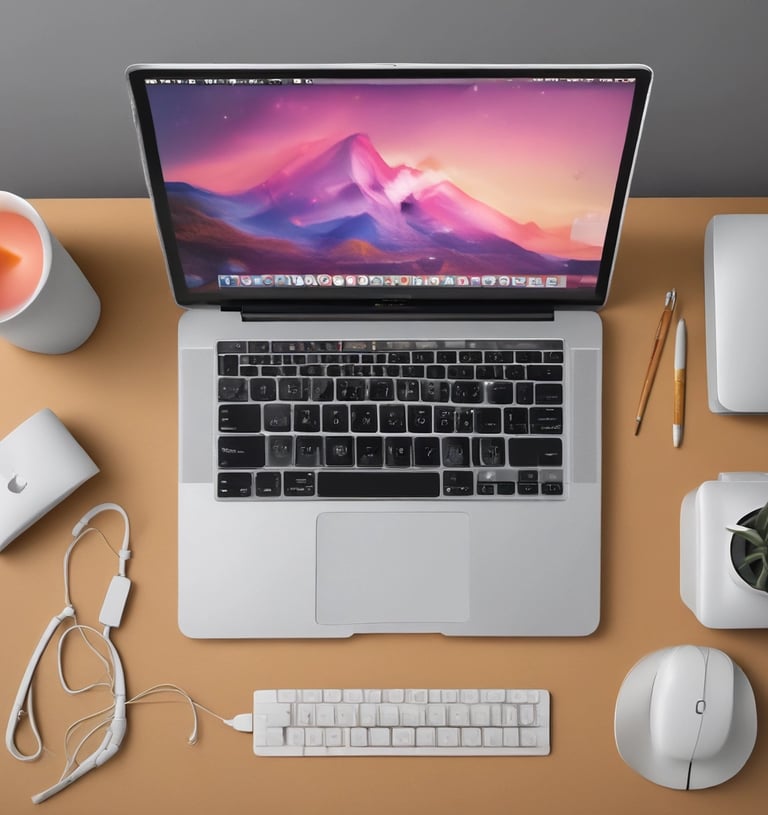 Several outdated electronic devices, including vintage computer monitors and printers, are stacked on shelves behind a glass window. The equipment is mostly beige with signs of wear and aging.