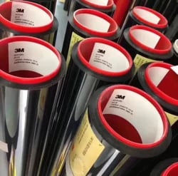 Premium 3M Ceramic Window Tint film rolls used by Bluemax Tint in Livermore CA.