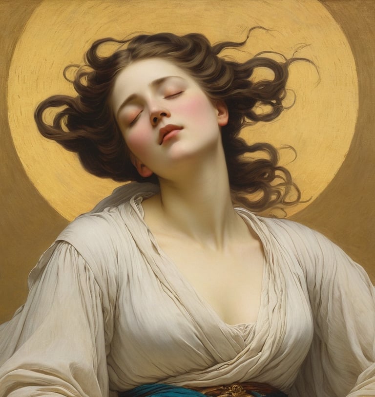 woman in spiritual bliss 