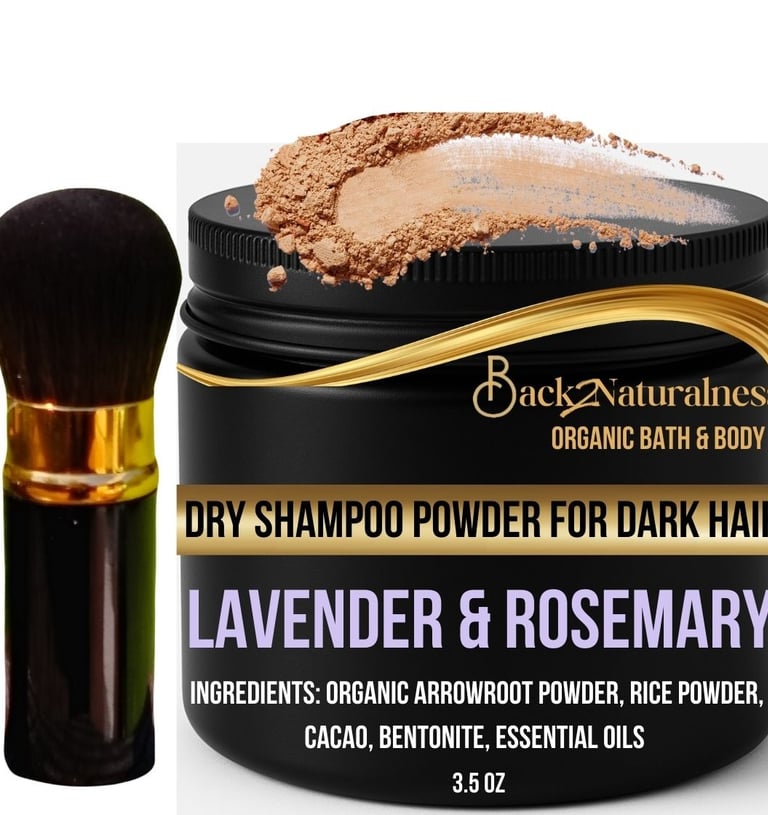 back2naturalness dry shampoo powder for hair