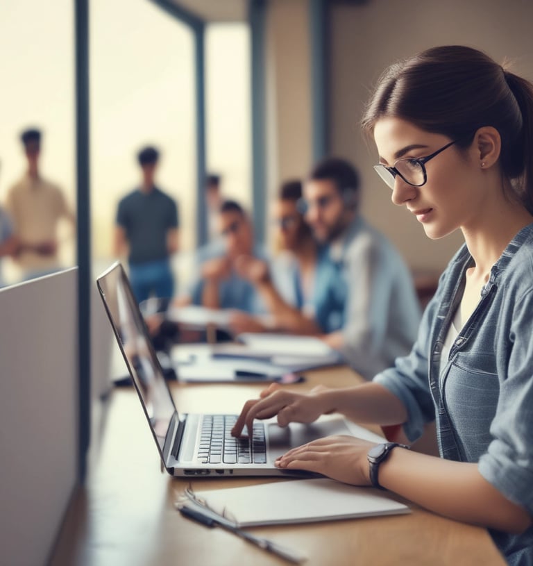 A curved facade covered in white latticework