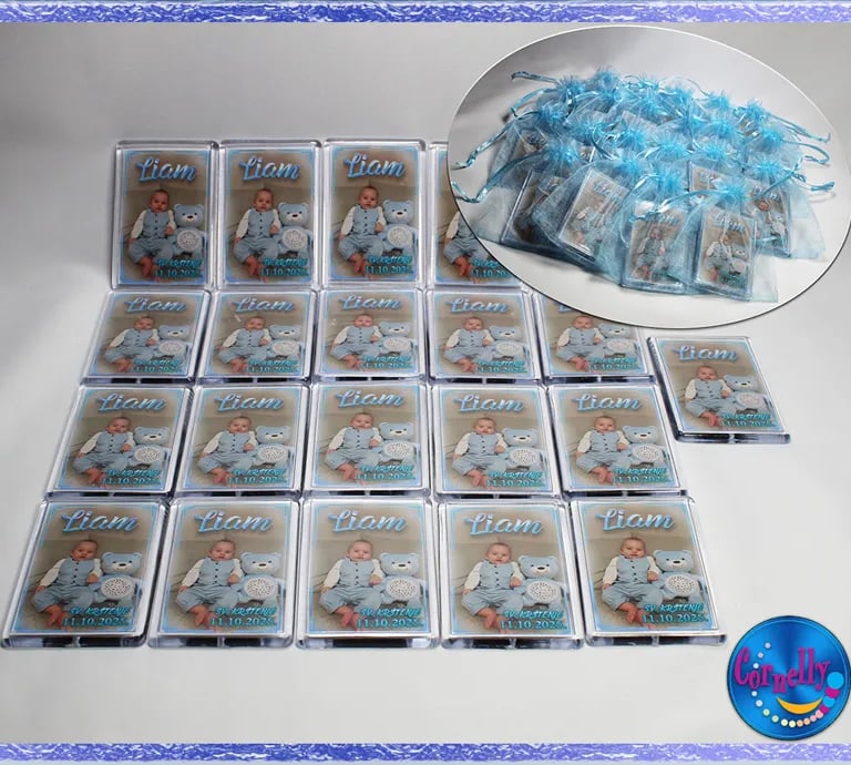 Personalizirani Poklon magneti za goste na krštenju