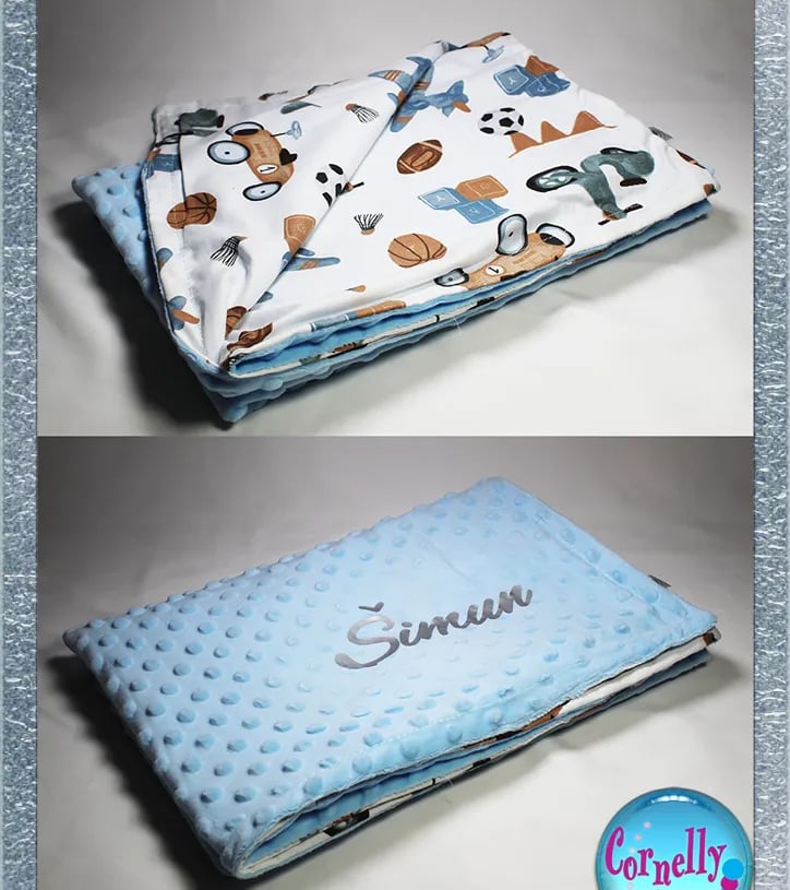 Personalizirani pokloni za bebe – dekice i jastuci