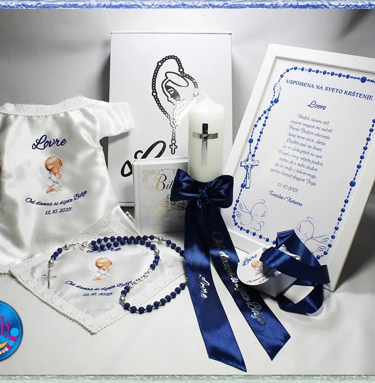 Personalizirani set za krštenje Cornelly